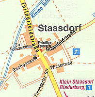 Staasdorf, Karte